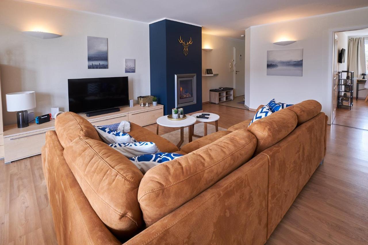Fleesentraum Seeadler Grand Maisonette - Fuer Golfer Und Familien - Sauna Kamin Balkon Nintendo - Hunde Willkommen! Göhren-Lebbin Dış mekan fotoğraf
